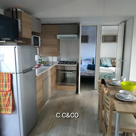 Super Mobile-home Hibiscus Climatise Top Confort Camping Fun 4* * Valras-Plage