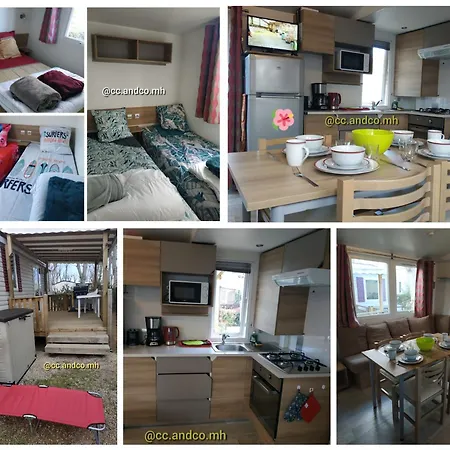 Holiday home Super Mobile-home Hibiscus Climatise Top Confort Camping Fun 4*