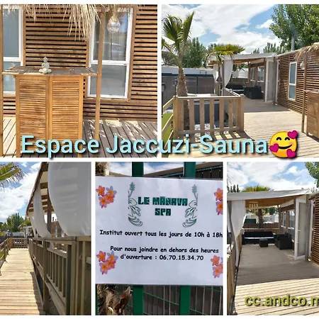 Holiday home Super Mobile-home Hibiscus Climatise Top Confort Camping Fun 4* *
