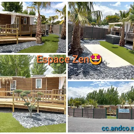 Holiday home Super Mobile-home Hibiscus Climatise Top Confort Camping Fun 4*